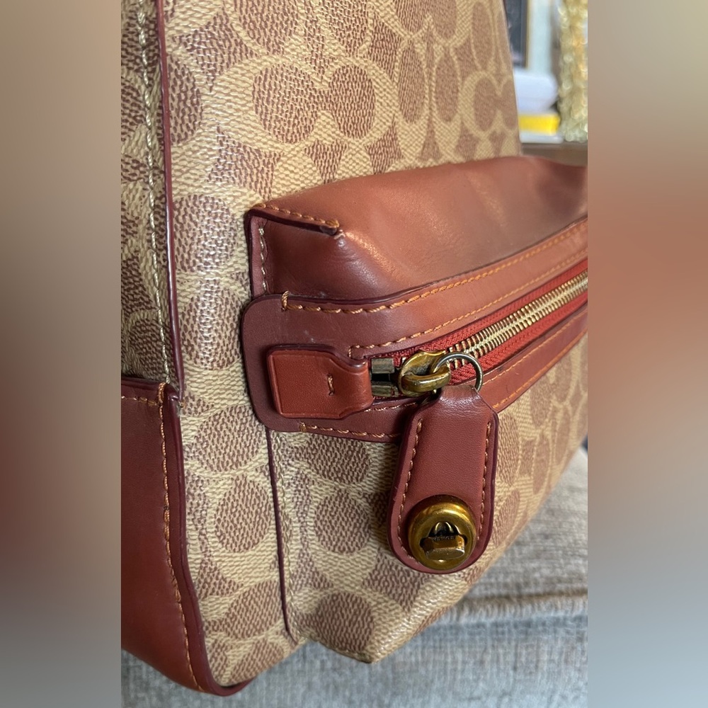 ❌SOLD ❌Coach Signature Campus Backpack Small - Picture 5 of 17